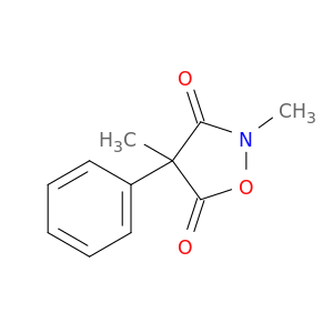 3,5-Isoxazolidinedione, 2,4-dimethyl-4-phenyl-
