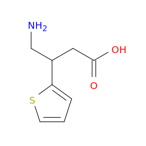 2-Thiophenepropanoicacid, b-(aminomethyl)-