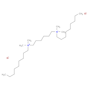 1,6-Hexanediaminium, N,N,N',N'-tetramethyl-N,N'-dinonyl-, dibromide