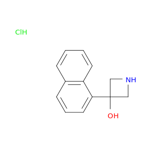 3-(Naphthalen-1-yl)azetidin-3-ol hydrochloride