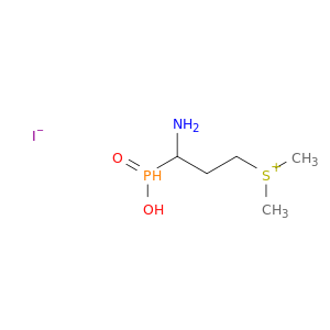 Sulfonium, [3-amino-3-(hydroxyphosphinyl)propyl]dimethyl-, iodide