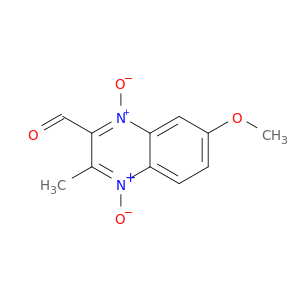 2-Quinoxalinecarboxaldehyde, 7-methoxy-3-methyl-, 1,4-dioxide