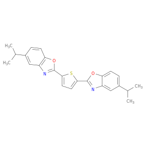 Benzoxazole, 2,2'-(2,5-thiophenediyl)bis[5-(1-methylethyl)-