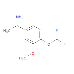 1-[4-(difluoromethoxy)-3-methoxyphenyl]ethan-1-amine