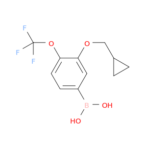 B-[3-(环丙基甲氧基)-4-(三氟甲氧基)苯基]硼酸