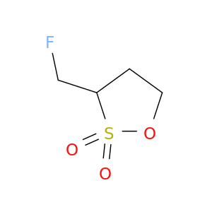 1,2-Oxathiolane, (fluoromethyl)-, 2,2-dioxide