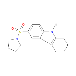 Pyrrolidine, 1-[(2,3,4,9-tetrahydro-1H-carbazol-6-yl)sulfonyl]-