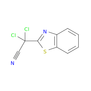 2-(Benzo[d]thiazol-2-yl)-2,2-dichloroacetonitrile