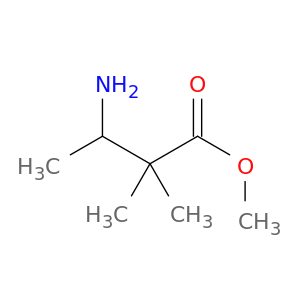 Butanoic acid, 3-amino-2,2-dimethyl-, methyl ester