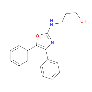 3-[(4,5-diphenyl-1,3-oxazol-2-yl)amino]propan-1-ol