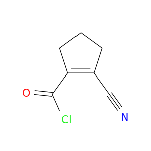 1-Cyclopentene-1-carbonylchloride, 2-cyano-