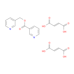 3-Pyridinecarboxylic acid, 3-pyridinylmethyl ester, (2Z)-2-butenedioate(1:2)
