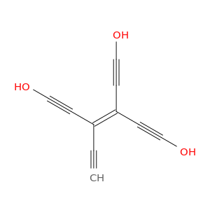 3-Hexene-1,5-diyne-1,6-diol, 3-ethynyl-4-(hydroxyethynyl)-