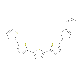 2,2':5',2'':5'',2''':5''',2''''-Quinquethiophene, 5-ethenyl-