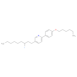 Pyridine, 5-(3-fluorononyl)-2-[4-(hexyloxy)phenyl]-
