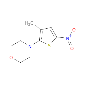 Morpholine, 4-(3-methyl-5-nitro-2-thienyl)-