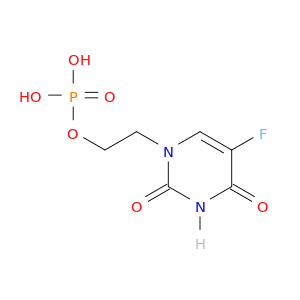 2,4(1H,3H)-Pyrimidinedione, 5-fluoro-1-[2-(phosphonooxy)ethyl]-