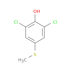 Phenol, 2,6-dichloro-4-(methylthio)-