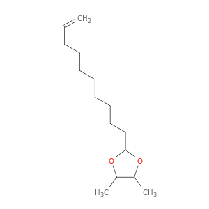 2-(dec-9-en-1-yl)-4,5-dimethyl-1,3-dioxolane
