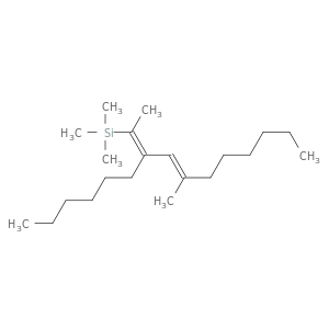 Silane, [(1E,3E)-2-hexyl-1,4-dimethyl-1,3-decadienyl]trimethyl-