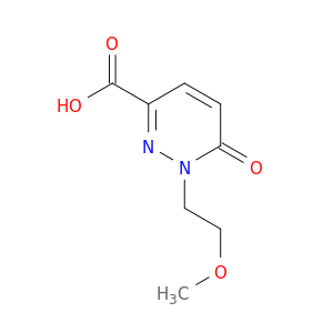 1-(2-methoxyethyl)-6-oxo-1,6-dihydropyridazine-3-carboxylic Acid