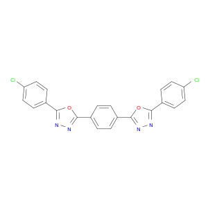 1,3,4-Oxadiazole, 2,2'-(1,4-phenylene)bis[5-(4-chlorophenyl)-
