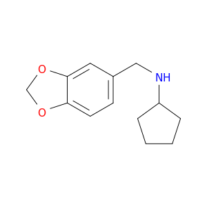 N-(苯并[d][1,3]二噁烷-5-基甲基)环戊胺