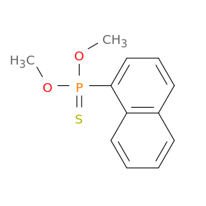 Phosphonothioic acid, 1-naphthalenyl-, O,O-dimethyl ester