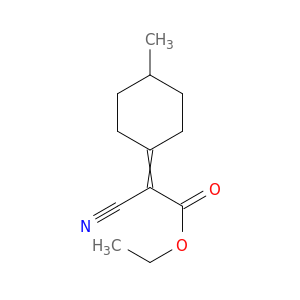 Acetic acid, cyano(4-methylcyclohexylidene)-, ethyl ester