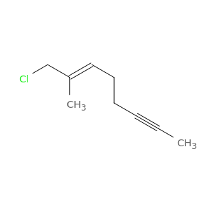 2-Octen-6-yne, 1-chloro-2-methyl-, (E)-