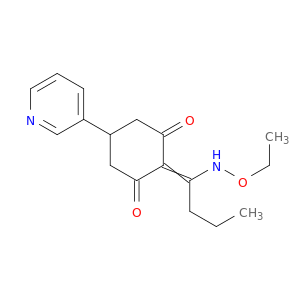 1,3-Cyclohexanedione, 2-[1-(ethoxyamino)butylidene]-5-(3-pyridinyl)-