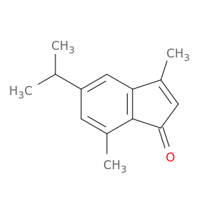 1H-Inden-1-one, 3,7-dimethyl-5-(1-methylethyl)-