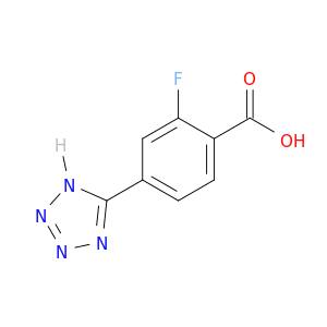 2-氟-4-(1H-四唑-5-基)苯甲酸