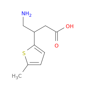 4-amino-3-(5-methylthiophen-2-yl)butanoic acid