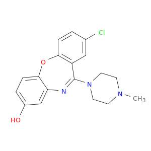2-氯-11-(4-甲基-1-哌嗪)二苯并[b,f][1,4]氧氮卓-8-醇