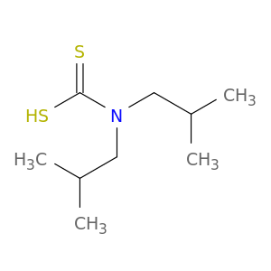 Di-(isobutyl)dithiocarbamic acid