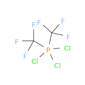 Phosphorane, trichlorobis(trifluoromethyl)-