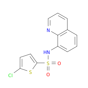 2-Thiophenesulfonamide, 5-chloro-N-8-quinolinyl-