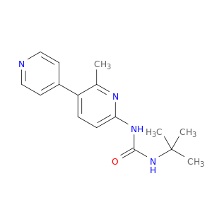 Urea, N-(1,1-dimethylethyl)-N'-(2-methyl[3,4'-bipyridin]-6-yl)-