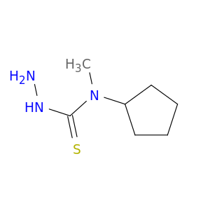 Hydrazinecarbothioamide, N-cyclopentyl-N-methyl-