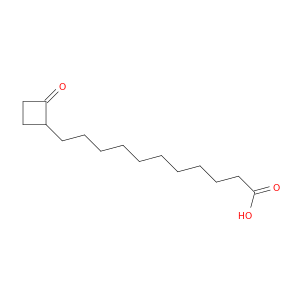 Cyclobutaneundecanoicacid, 2-oxo-