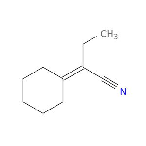 Butanenitrile,2-cyclohexylidene-