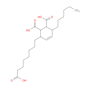 4-Cyclohexene-1,2-dicarboxylic acid, 3-(7-carboxyheptyl)-6-hexyl-