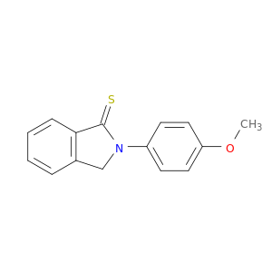 1H-Isoindole-1-thione, 2,3-dihydro-2-(4-methoxyphenyl)-