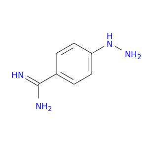 Benzenecarboximidamide, 4-hydrazino-