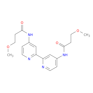 Propanamide, N,N'-[2,2'-bipyridine]-4,4'-diylbis[3-methoxy-