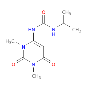 Urea,N-(1-methylethyl)-N'-(1,2,3,6-tetrahydro-1,3-dimethyl-2,6-dioxo-4-pyrimidinyl)-