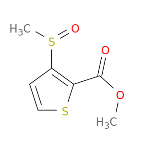 甲基3-(甲基磺酰基)-2-噻吩羧酸盐