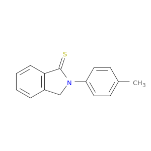 1H-Isoindole-1-thione, 2,3-dihydro-2-(4-methylphenyl)-