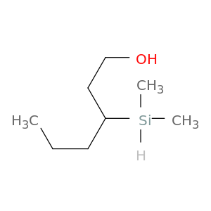 1-Hexanol, 3-(dimethylsilyl)-